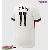 Camiseta Chelsea Jamie Gittens #11 Visitante Equipación 2025-26 manga corta